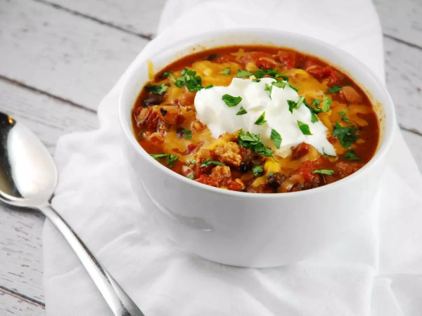 Hearty Turkey Taco Soup