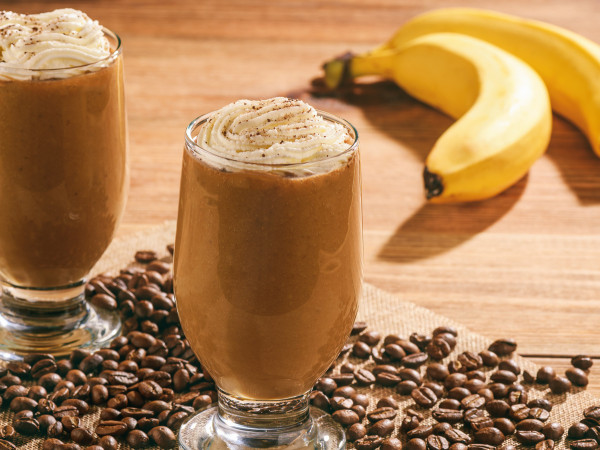 Banana Whipped Vegan Iced Coffee