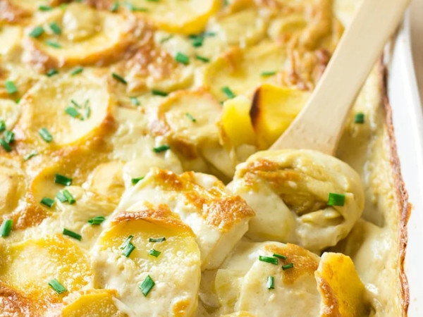 Quick Garlicky Vegan Potato Dish