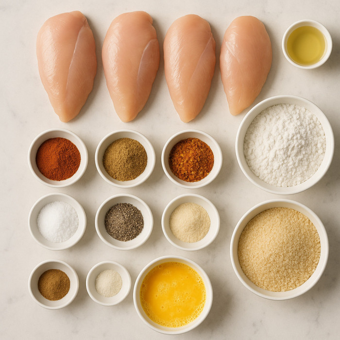 Chicken Rolls ingredients