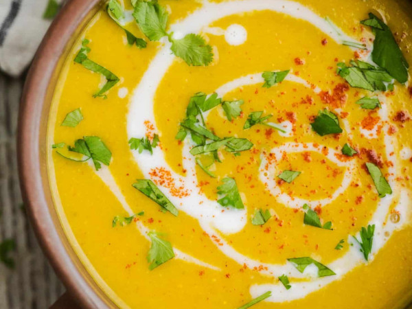 Soup with Squash and Mixed Vegetables