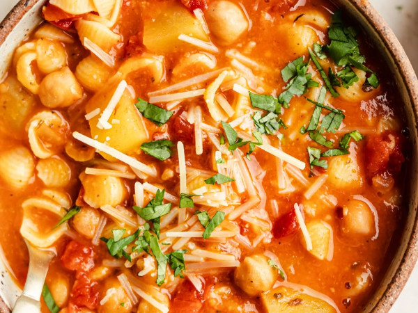 Chickpea Soup with an Italian Twist