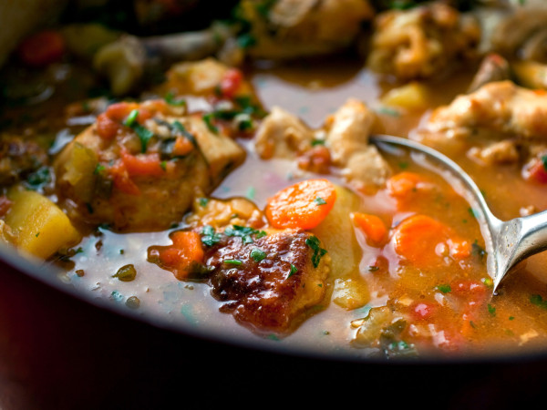 Hearty Chicken Bouillabaisse