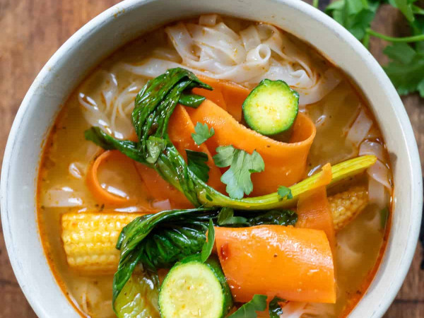 Thai-Indian Inspired Vegetable Soup