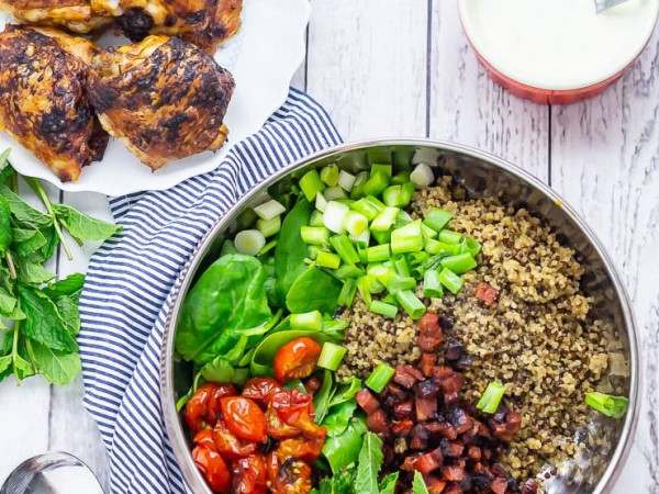 Chipotle-Lime Dressed Quinoa