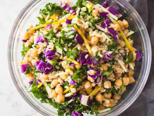 Kale and Brown Rice Salad