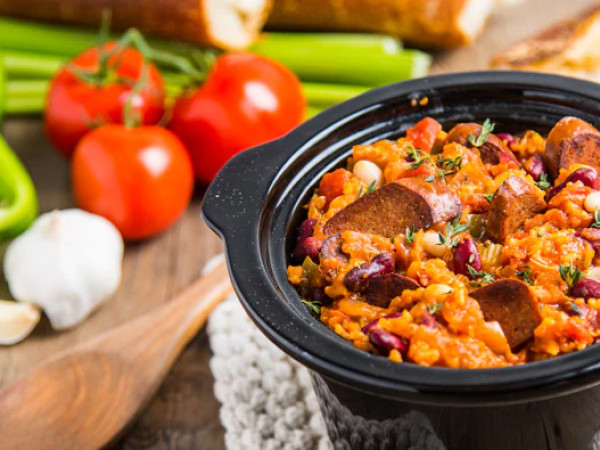 Slow Cooker Vegan Jambalaya Recipe