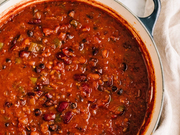 Smoky Chili Without Meat