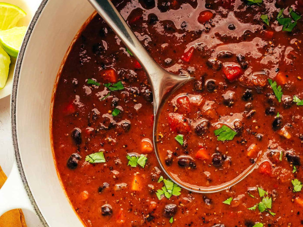 Effortless and Yummy Black Bean Soup