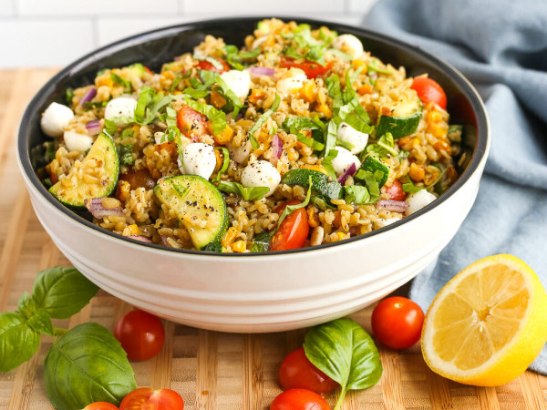 Freekeh with Fresh Tomatoes