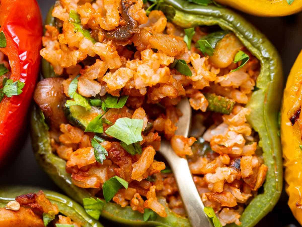 Zesty Stuffed Peppers for Vegetarians