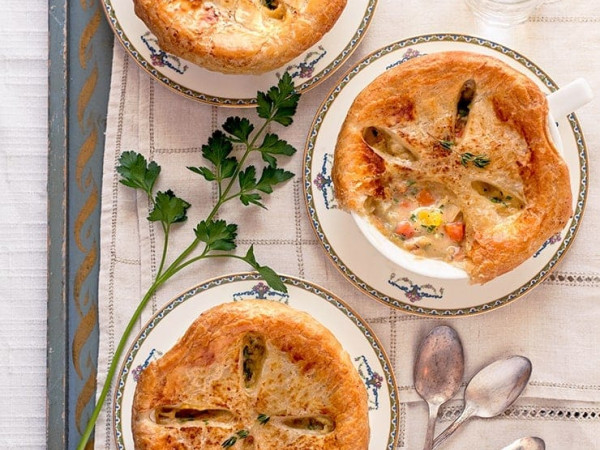 Curry-Infused Root Vegetable Pot Pie