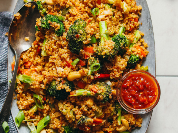 Quinoa and Veggie Stir-fry