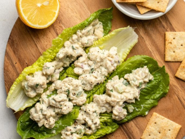 Tempeh-Based Tuna Salad Alternative