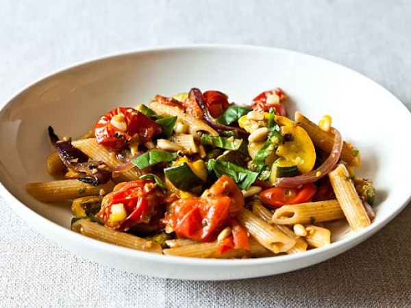 Penne with Fresh Vegetables