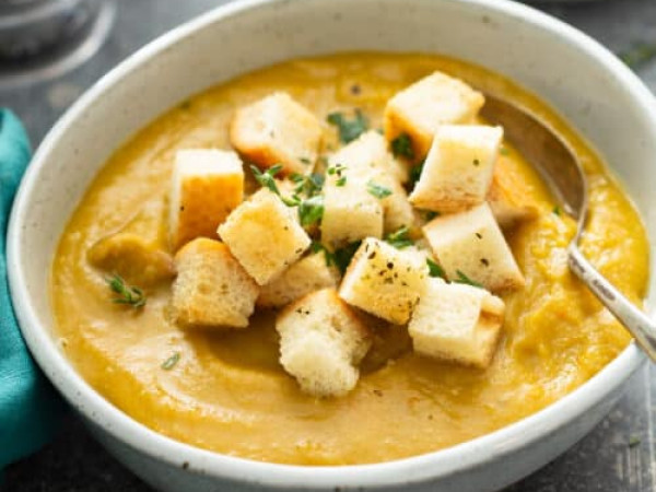 Split Pea Soup Featuring Tofu