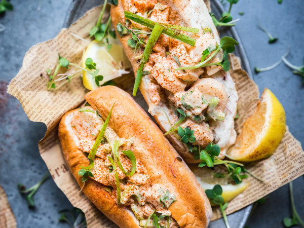 Vegan "Lobster" Sandwiches