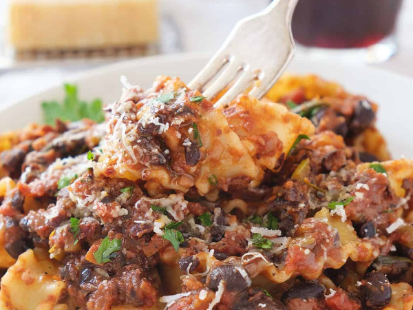 Black Bean and Spinach Pasta Recipe