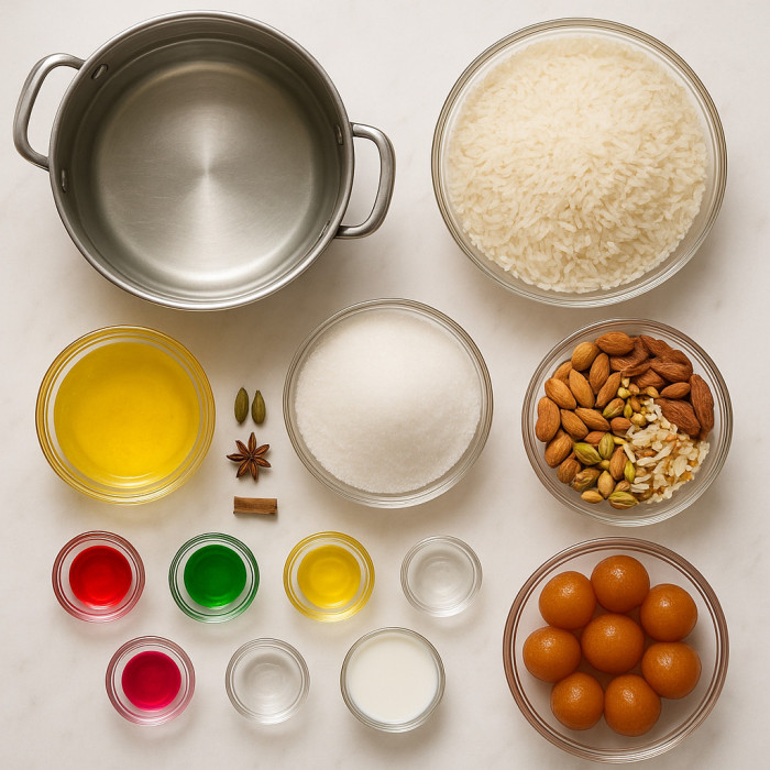 Delicious Rice and Meat Delight ingredients