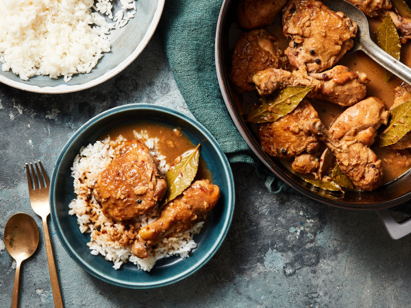 Chicken Adobo in Coconut Milk