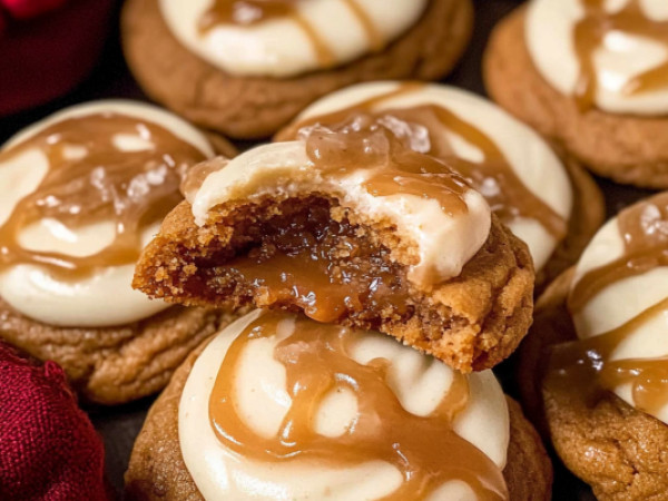 Sticky Toffee Pudding Flavored Cookies