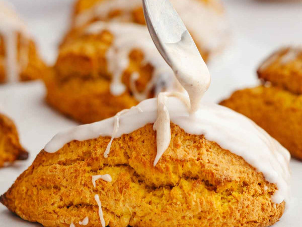 Ginger and Pumpkin Scone Delights