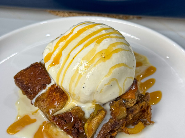 Chai-Infused Apple Bread Pudding