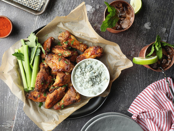 The Best Rubbed Chicken Wings