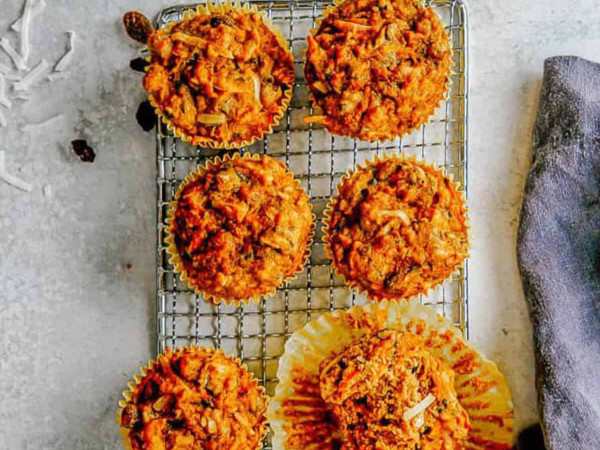 Carrot and Apple Muffin Delight