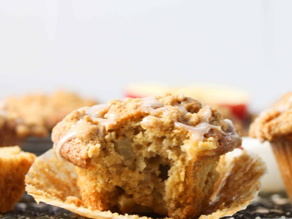 Apple Cider Bran Mini Muffins Using Whole Wheat