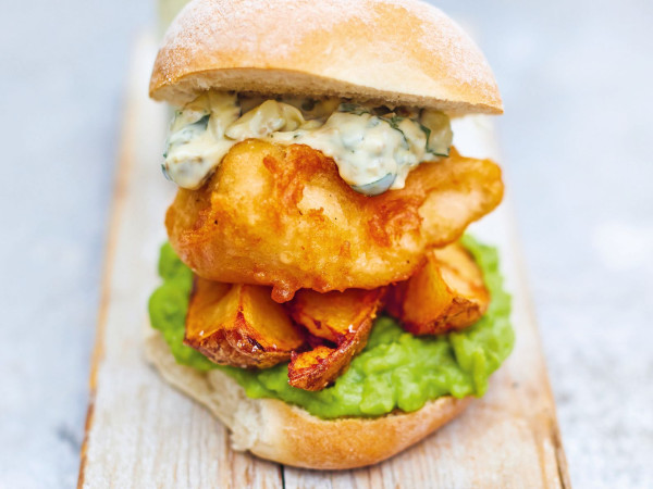 Fish and Chips in Slider Form