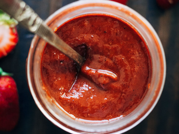 Zesty Strawberry BBQ Glaze