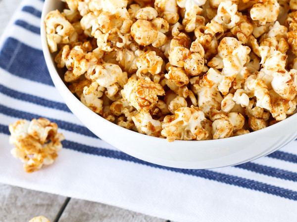 Maple-Honey Glazed Popcorn
