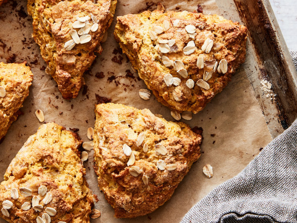 Oatmeal Pumpkin Scones