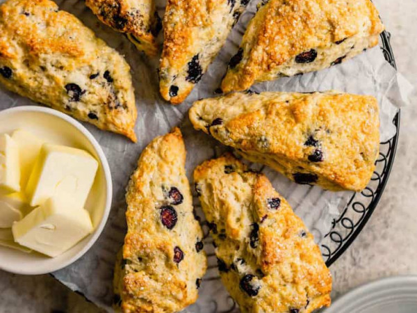 Buttermilk-Infused Oatmeal Scones