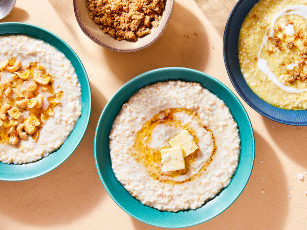 Slow-Cooked Creamy Steel-Cut Oats