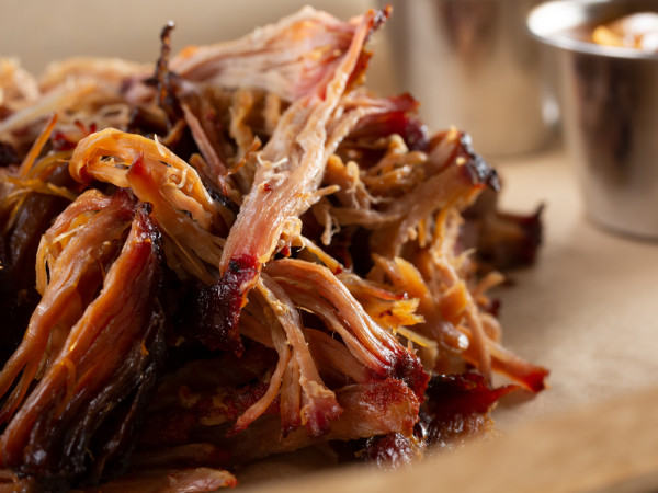 Sweet and Tangy Pulled Pork Made in a Slow Cooker