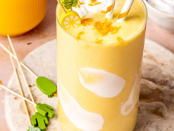 Coconut and Orange Cream Smoothie