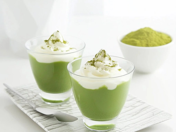 Whipped Matcha Mousse Treat