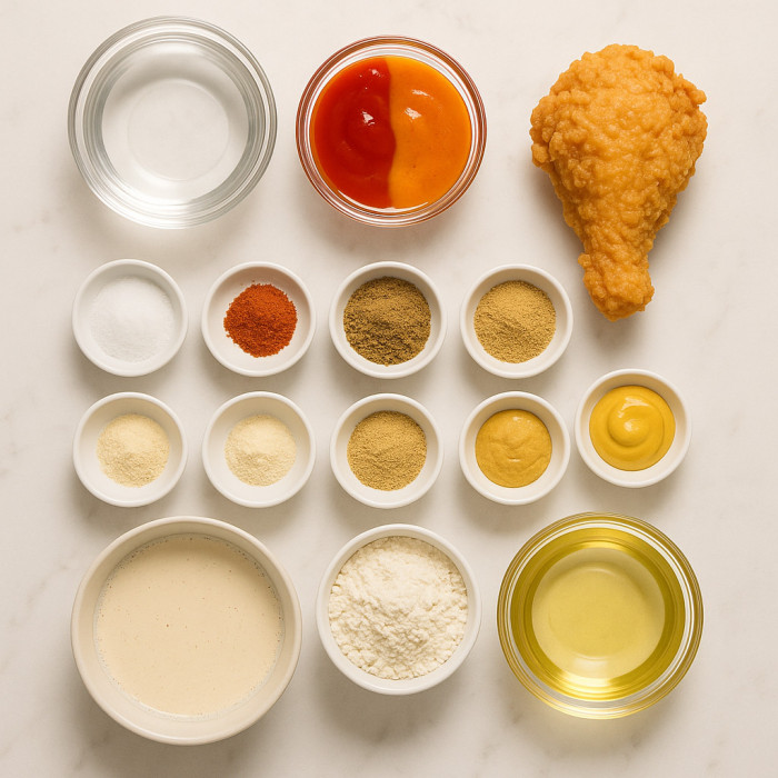 Crispy Fried Chicken Delights ingredients