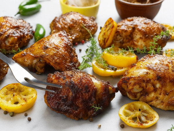 Zesty Lemon Chicken Thighs