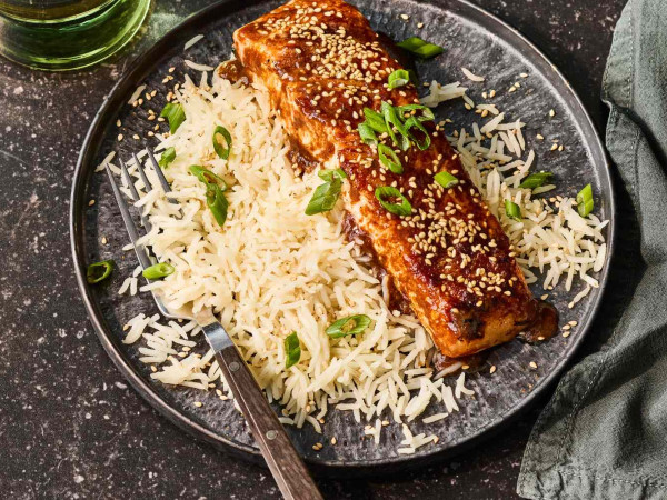 Miso-Glazed Salmon with a Zesty Lime Twist