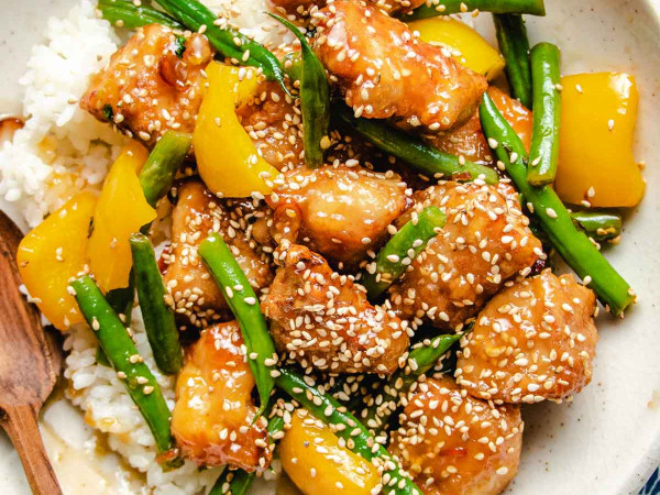 Sweet Honey and Sesame Chicken
