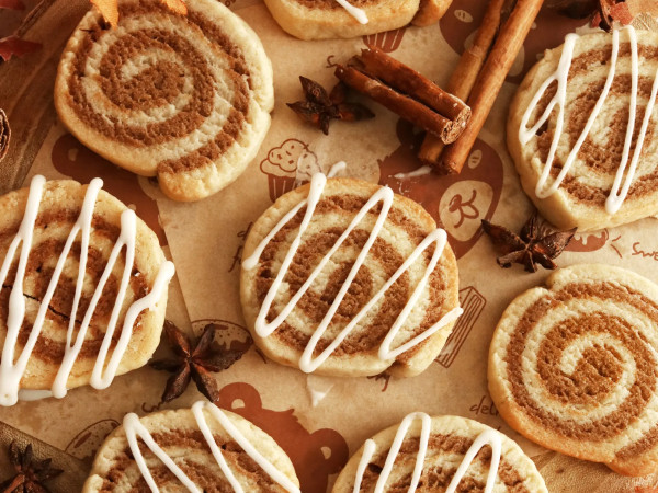 Cinnamon Swirl Cut-Out Cookies