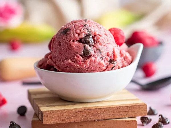 Chocolate Cherry Chip Vegan Ice Cream