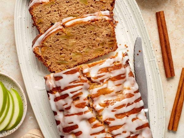 Apple Halva Cake in a Loaf