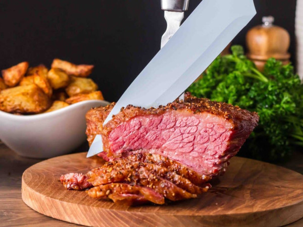 50-Minute Cooked Corned Beef Brisket