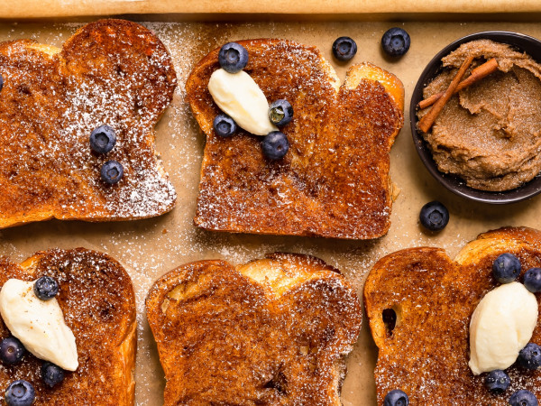 Grilled Cinnamon Sugar Toast