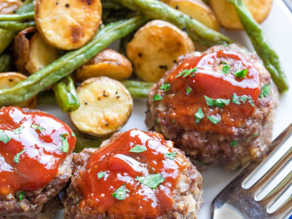 Easy Meatloaf Muffins for Meal Prep