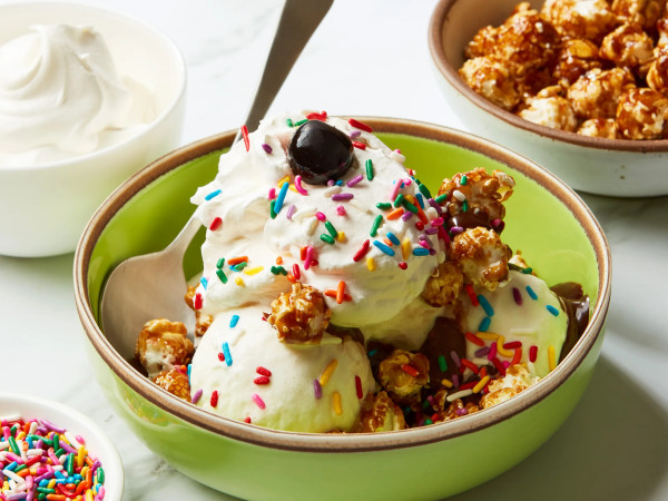 Buttermilk and Molasses Ice Cream Delight